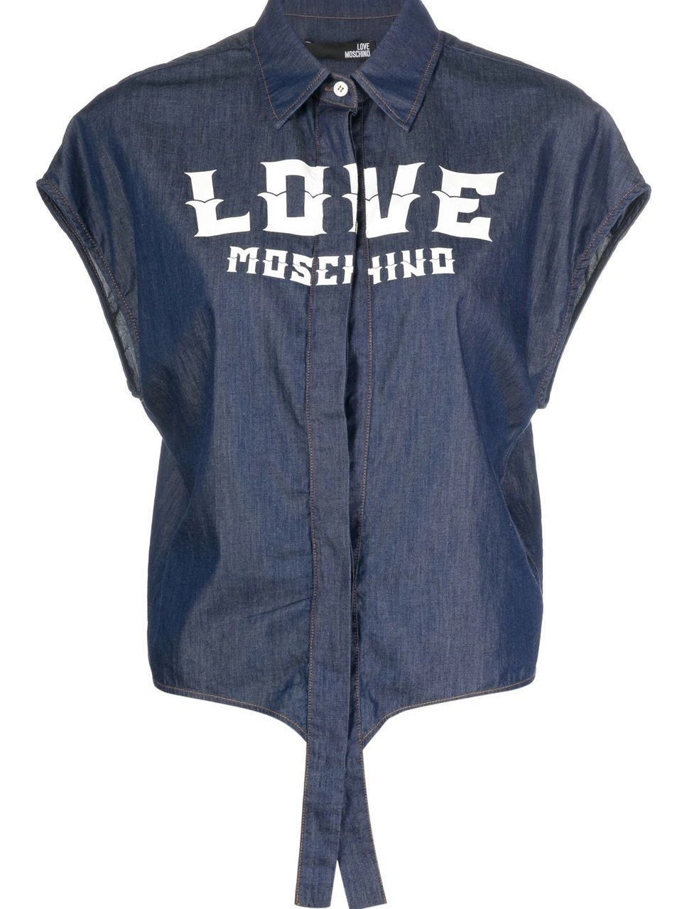 Moschino logo-print shirt Love Women 0424